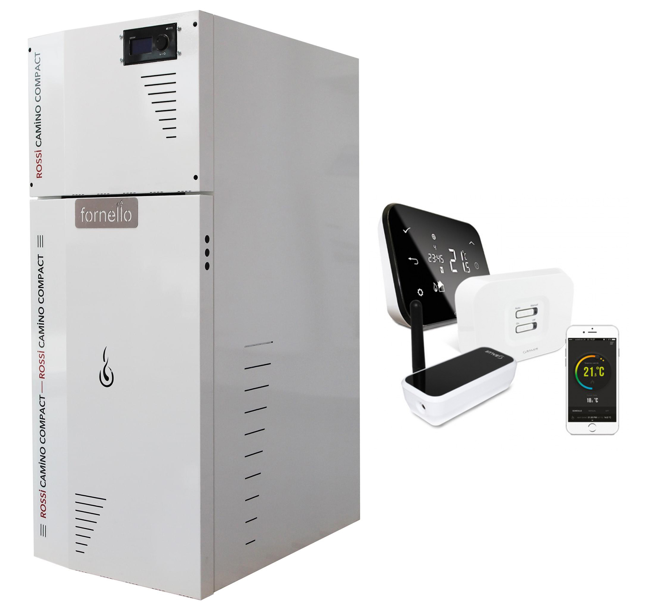 Centrala peleti Fornello 35kw + Control Wi-Fi