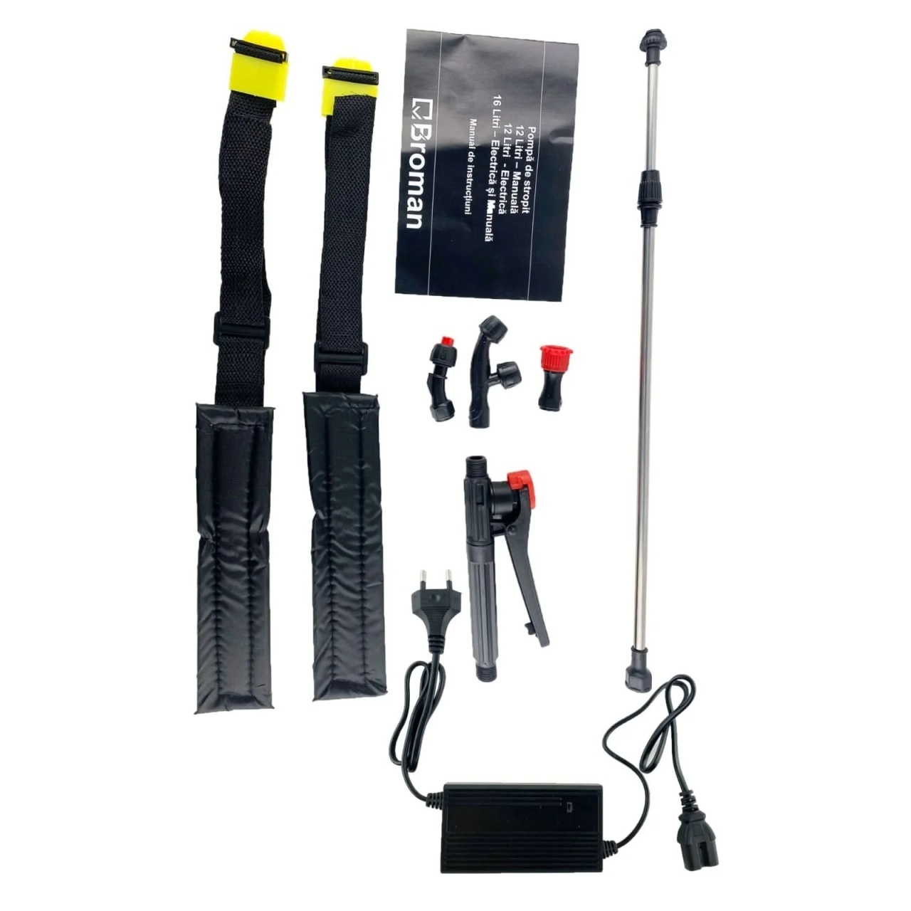 Pompa de Stropit Electrică Broman 12L, 12V, 6 Ore Autonomie - imagine 3