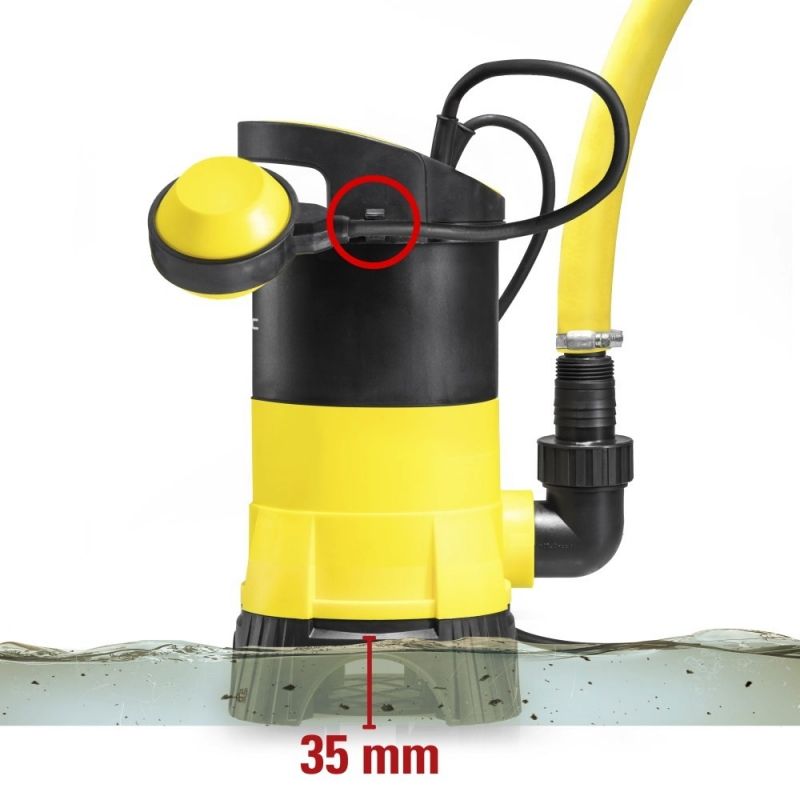 Pompa submersibila Trotec TWP 4025 E, 400W, 7.500 l/h - imagine 5