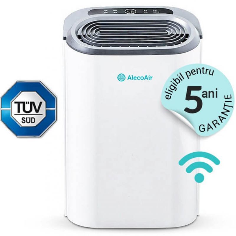 Dezumidificator AlecoAir D14 Purify 12L/24h WiFi HEPA - imagine 2