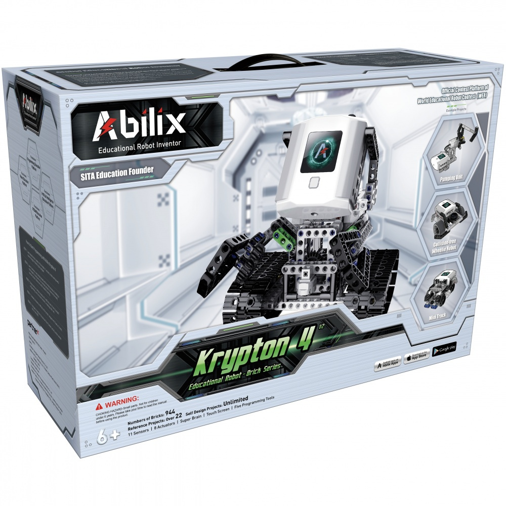 Abilix Krypton 4 V2 - Jucărie Robotică Programabilă