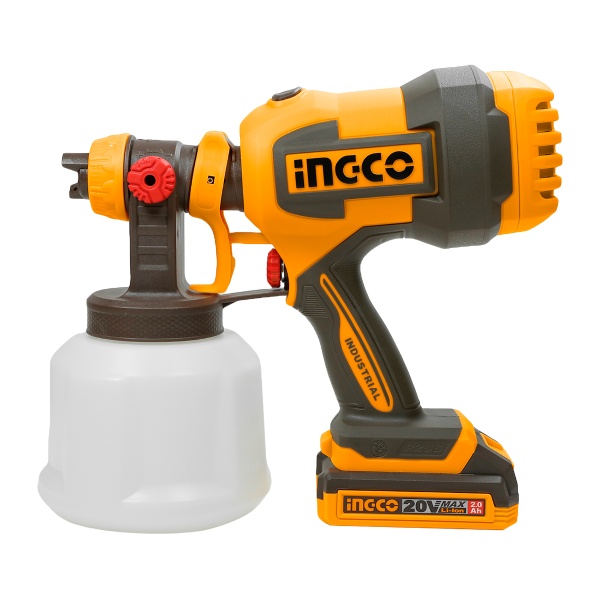 INGCO CSGLI2004 Pistol Vopsit 20V cu Suflare - imagine 7