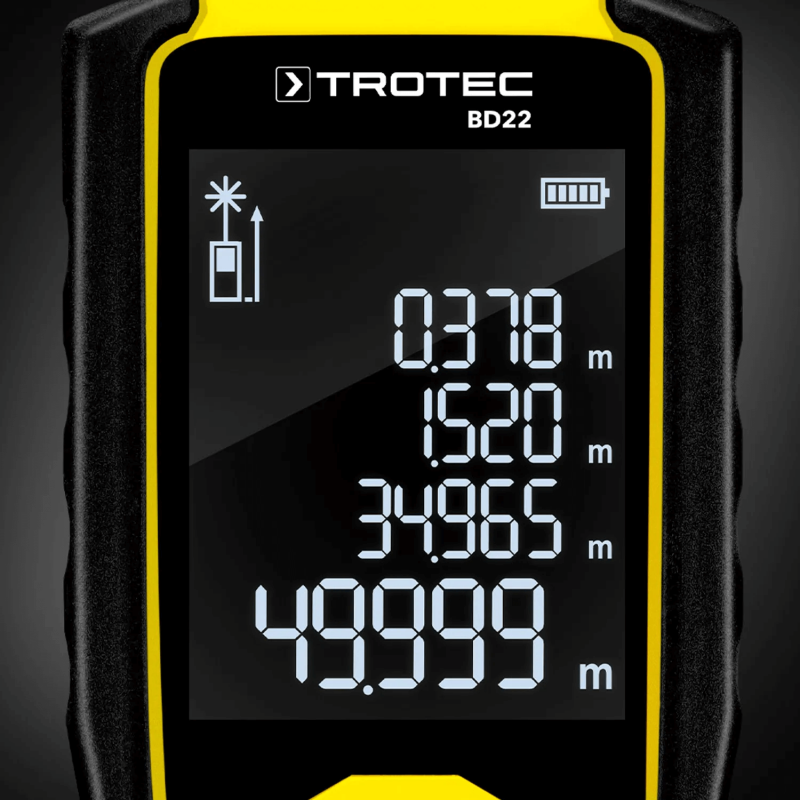 Distantier Laser Trotec BD22, 50 m, Funcție Pitagora - imagine 5