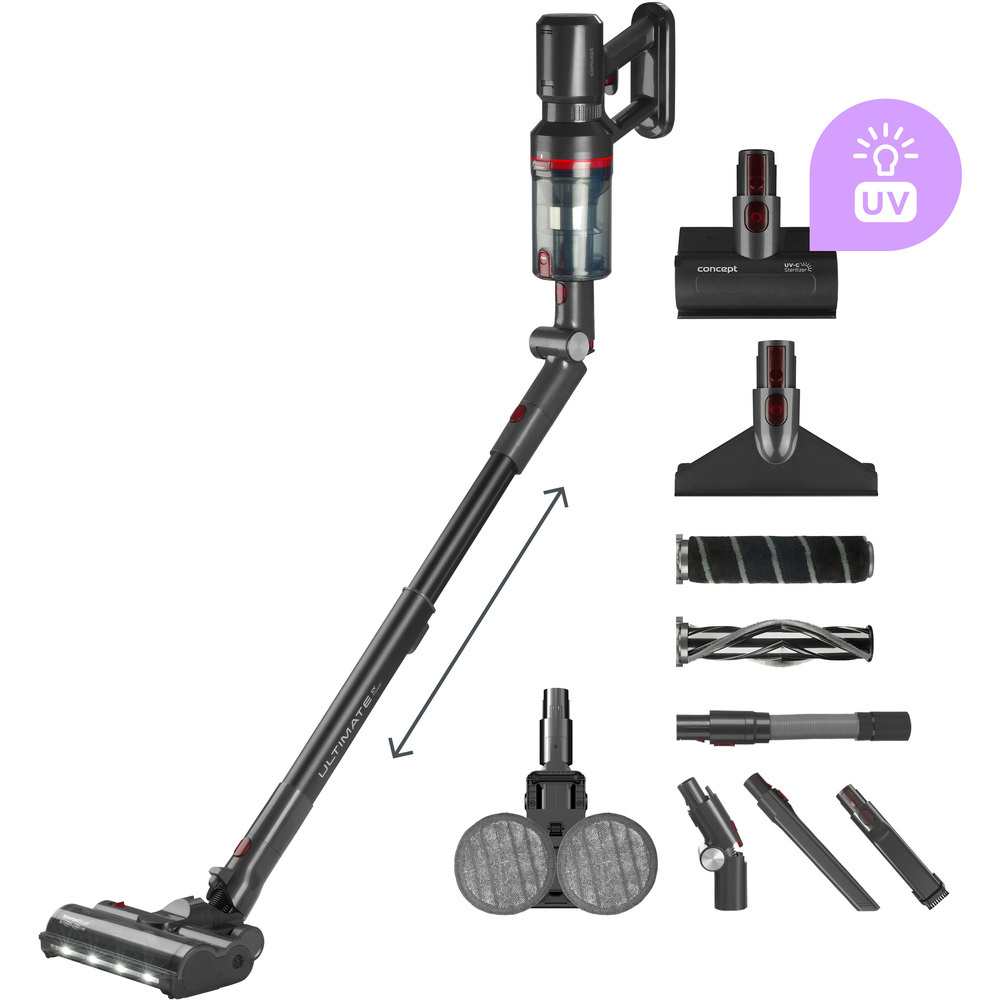 Concept VP6260: Aspirator 4v1 cu Mop UVC