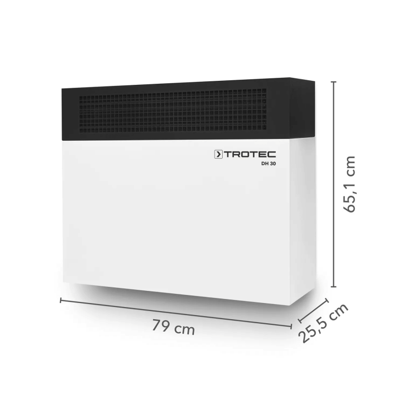 Dezumidificator Industrial Trotec DH 30, 45 l/zi, 390 m³/h - imagine 5