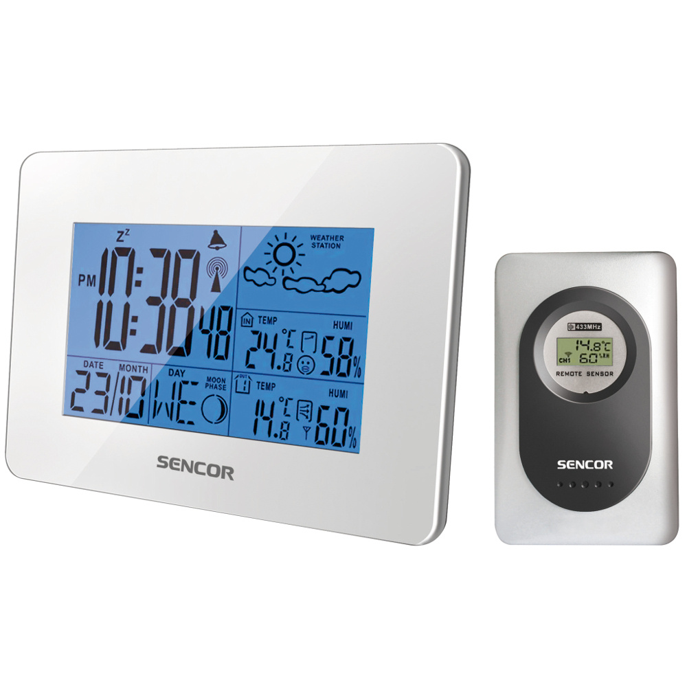 Sencor SWS 51 W - Stație Meteo Digitală Fără Fir