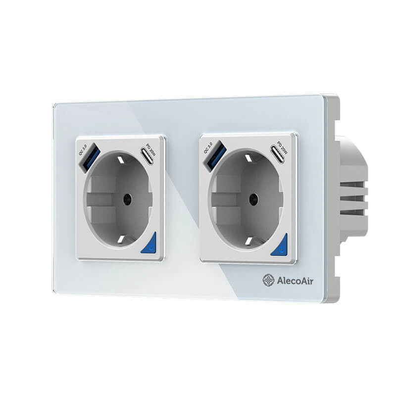 Priza Smart WiFi AlecoAir G60 cu USB - imagine 5