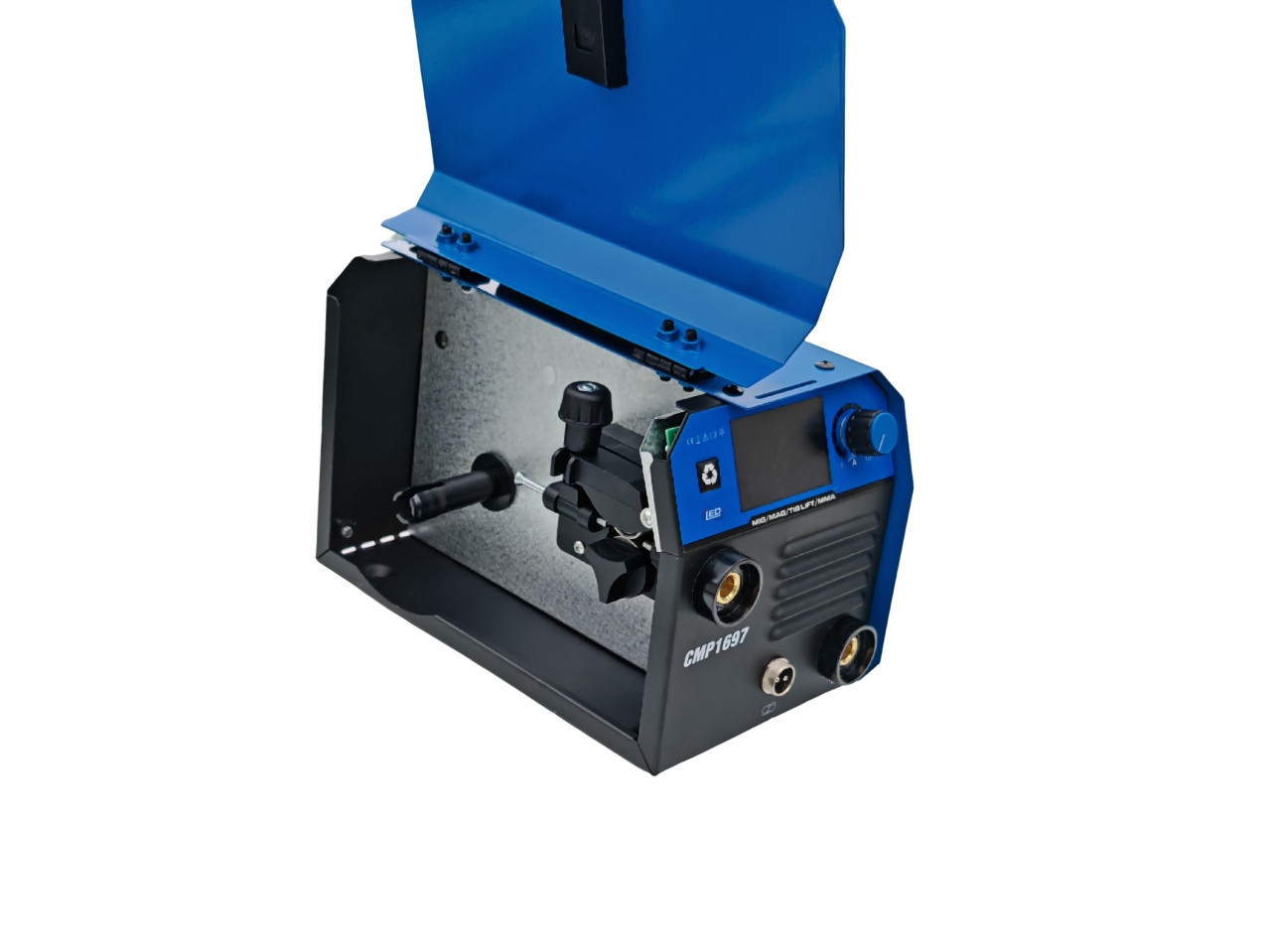 Aparat de sudura tip Invertor cu sarma 510A, MMA/MIG/MAG (TIG LIFT optional) afisaj digital, ventilat, URAL MASH IGBT TEHNOLOGY ULTRA HYBRID POWER, CMP1697 - imagine 4