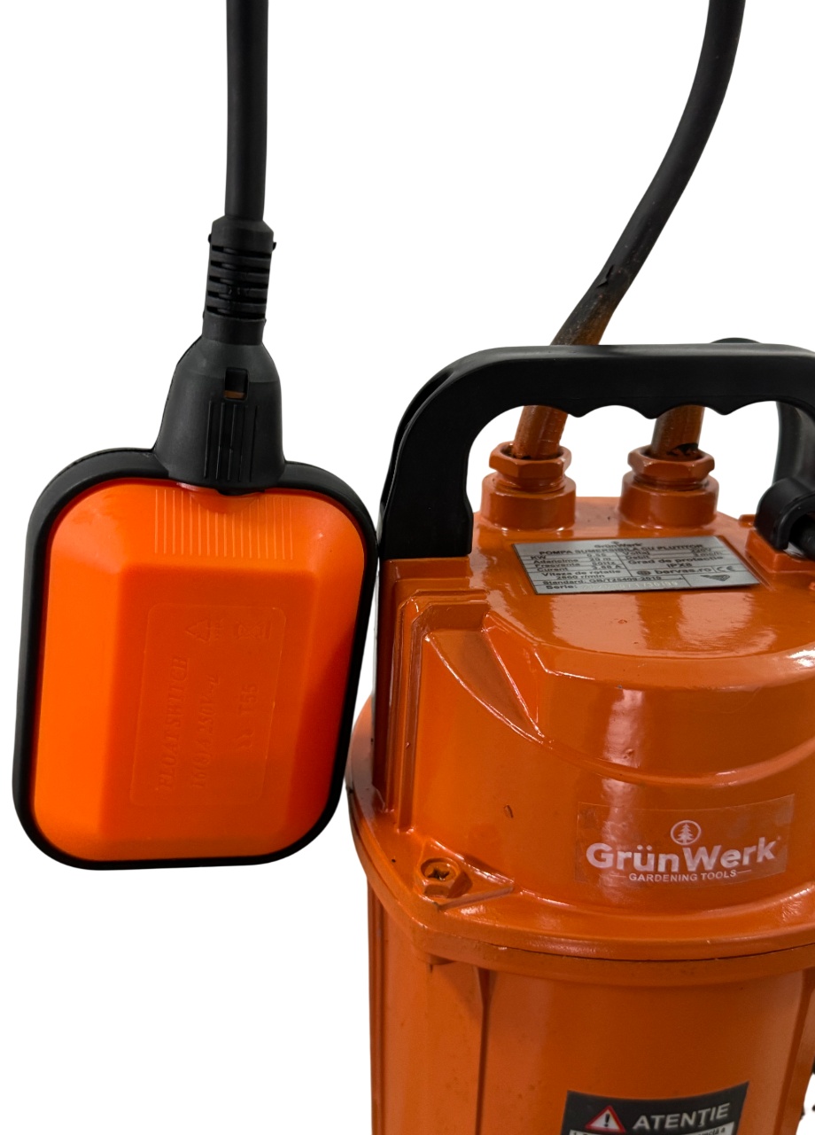 Pompă Submersibilă Grunwerk 750W, Plutitor, Hmax 32m - imagine 8