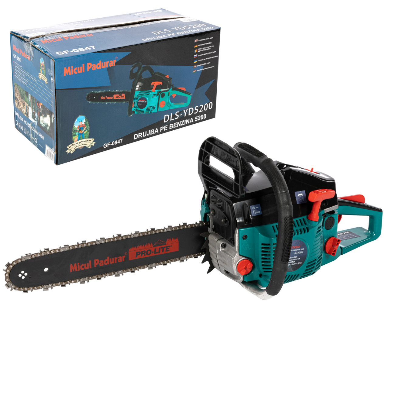 Drujba Micul Padurar 5200, 2.7 CP, 40 cm - imagine 6