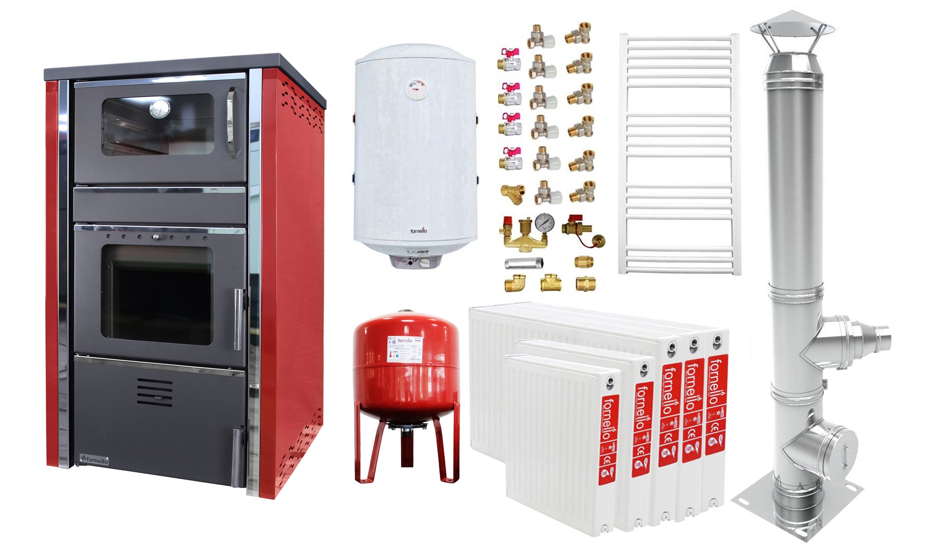 Pachet Incalzire Termosemineu Fornello AVANOS 32kW