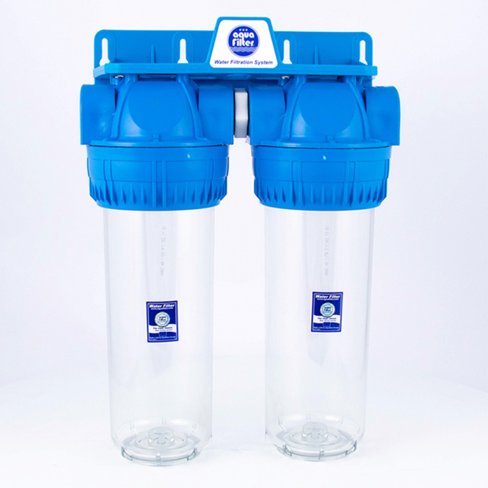 Sistem Filtrare Duplex Transparent Aquafilter