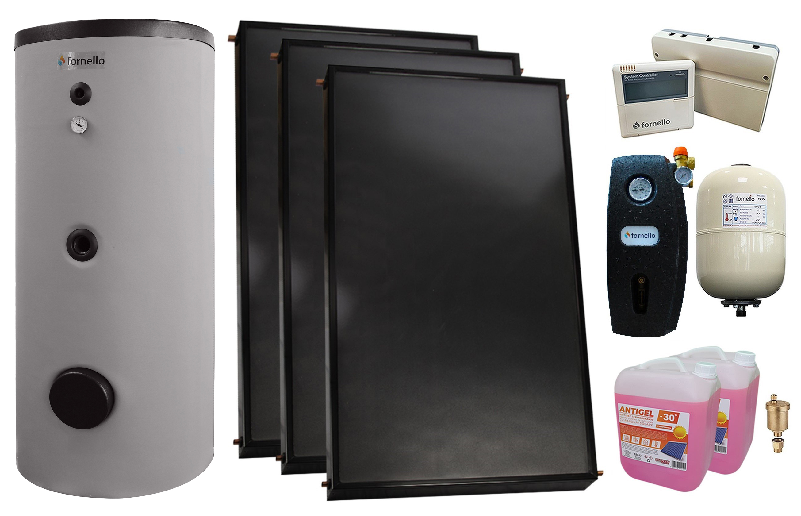 Sistem Solar Fornello 300L - Economisire Energie