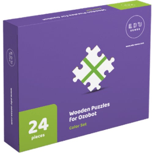 Puzzle Lemn Ozobot Set Color
