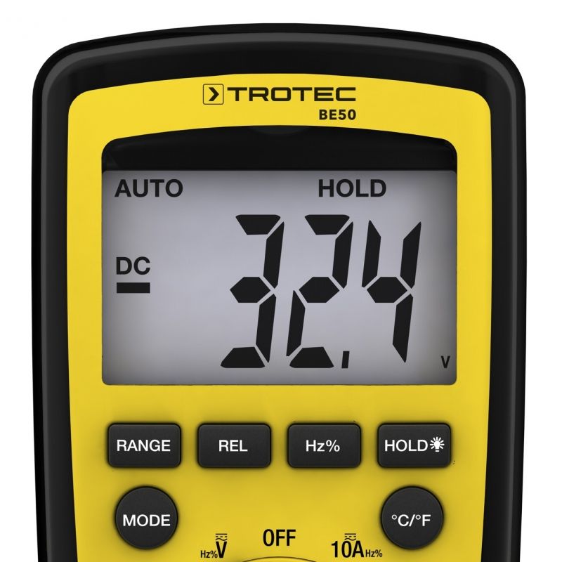 Multimetru digital Trotec BE50, 11 funcții, IP67, CAT IV - imagine 3