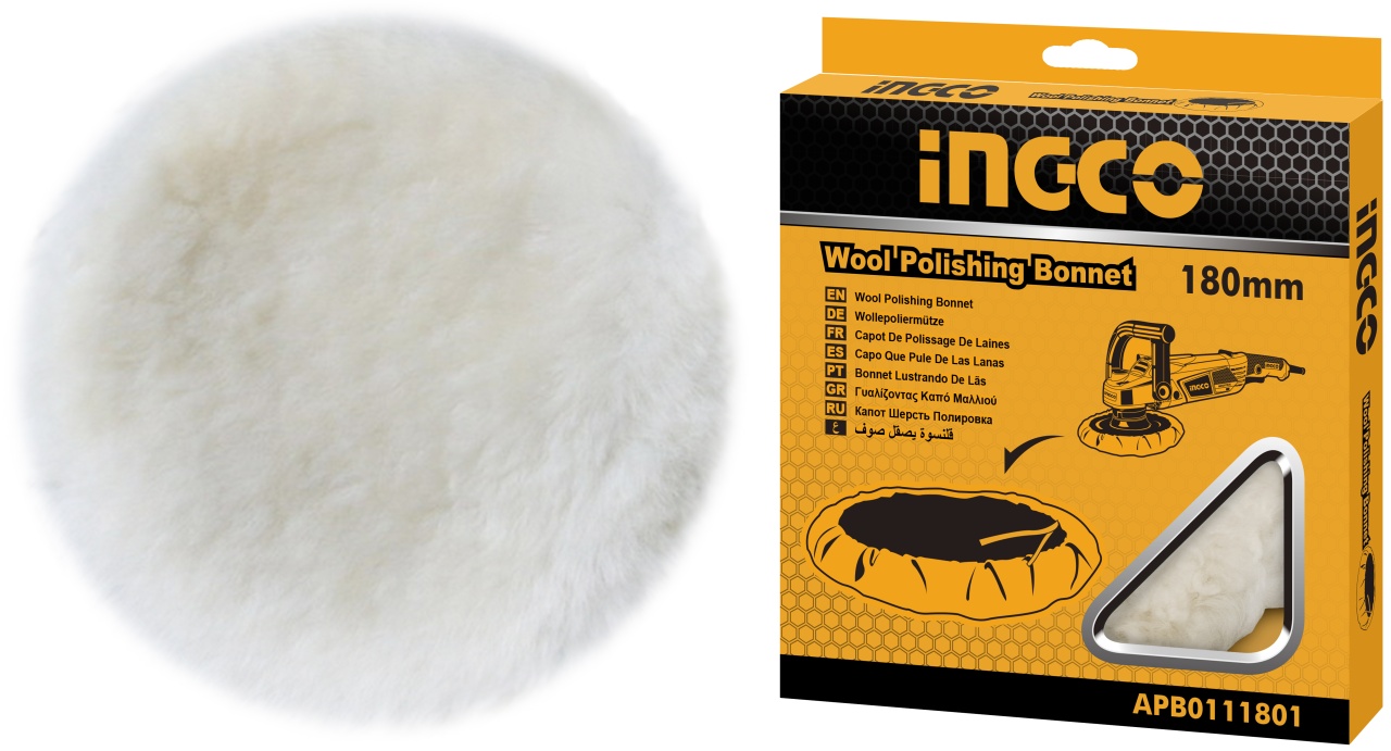 Disc Polish Textil 180mm INGCO APB0111801 - imagine 2