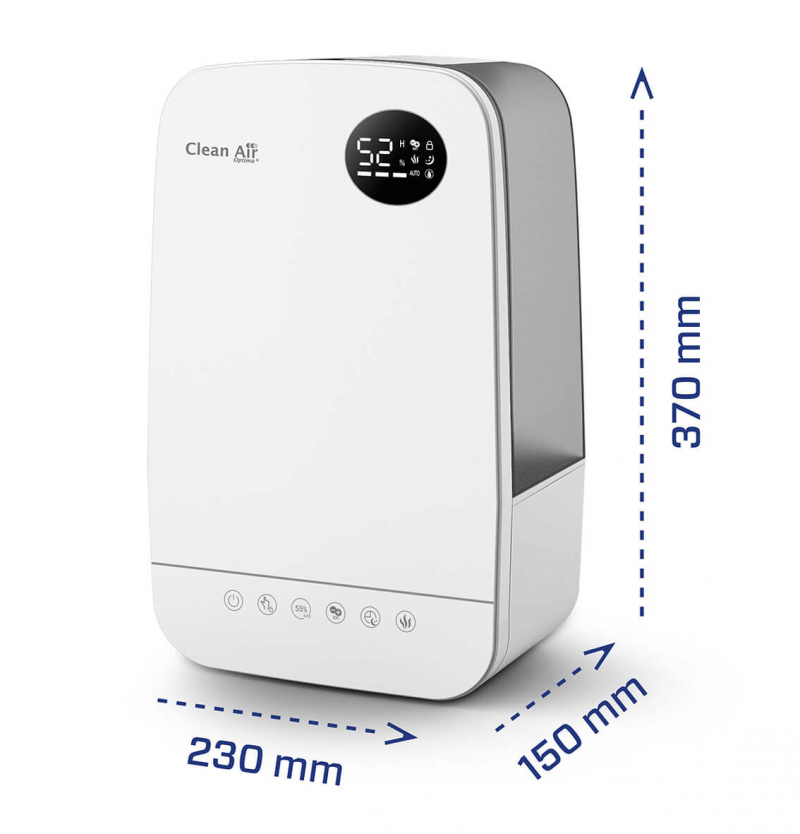 Umidificator Clean Air Optima CA606, Ionizare, 5,5L, 65m² - imagine 5