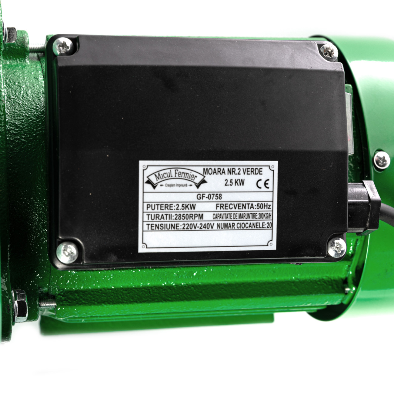 Moara Cereale Electrica Micul Fermier 2.5KW Pandora - imagine 3