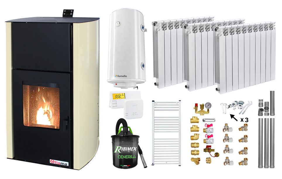 Pachet Complet Termosemineu Fornello 12kW