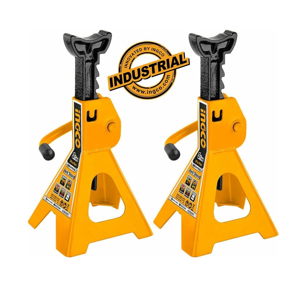 Set Capre Auto 3T Ingco HJS0301 - 2 Buc - imagine 2