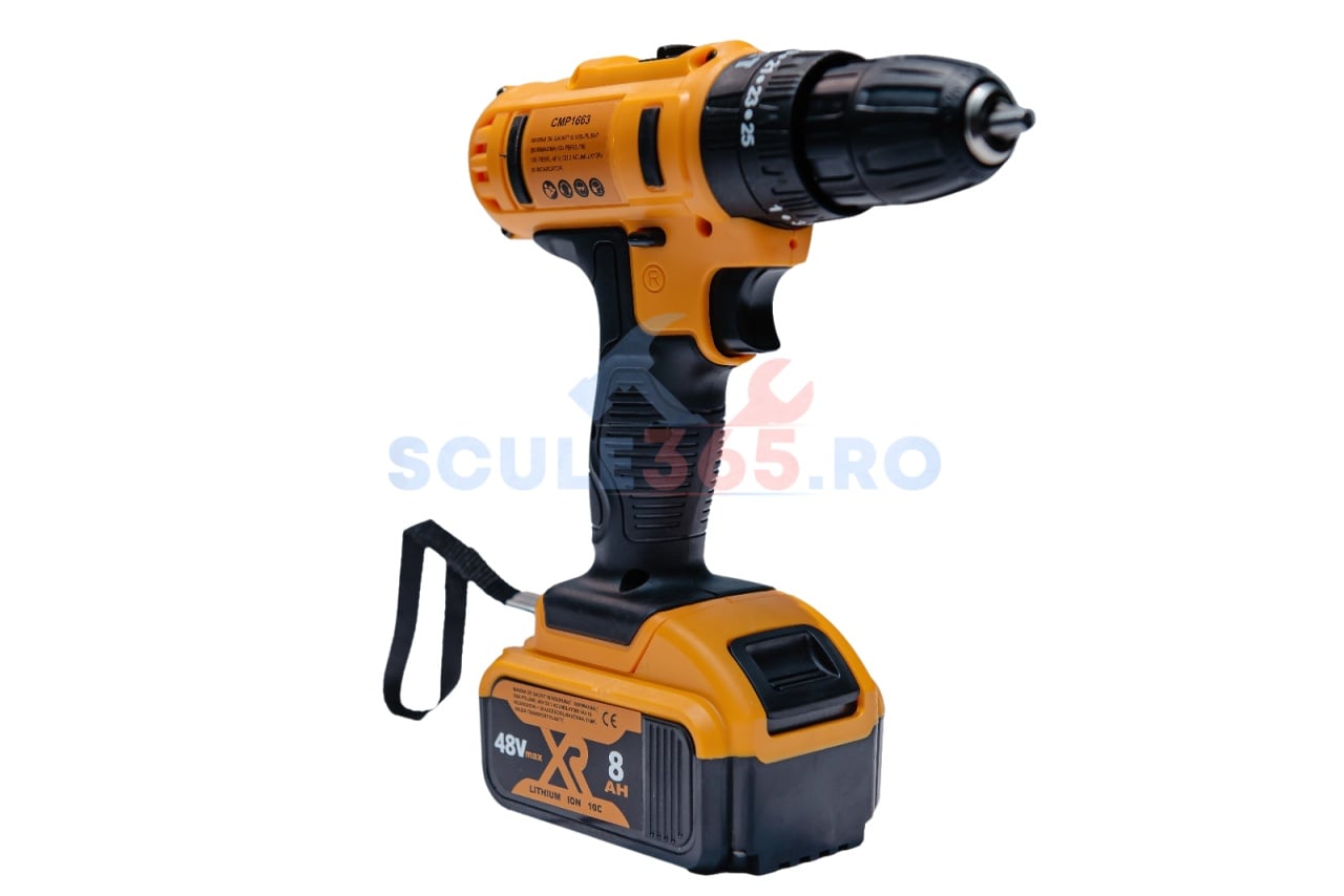 Bormasina cu percutie Campion 48V 120 piese - imagine 2