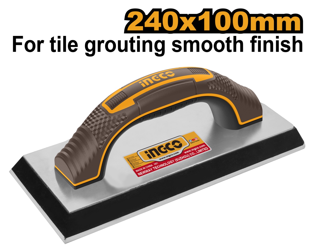 Drisca Cauciuc Detoolz 240mm - Profesională