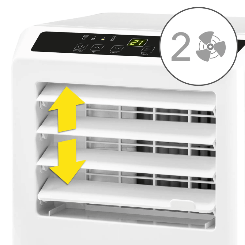 Trotec PAC 2610 S - Aer condiționat portabil 9000 BTU - imagine 6