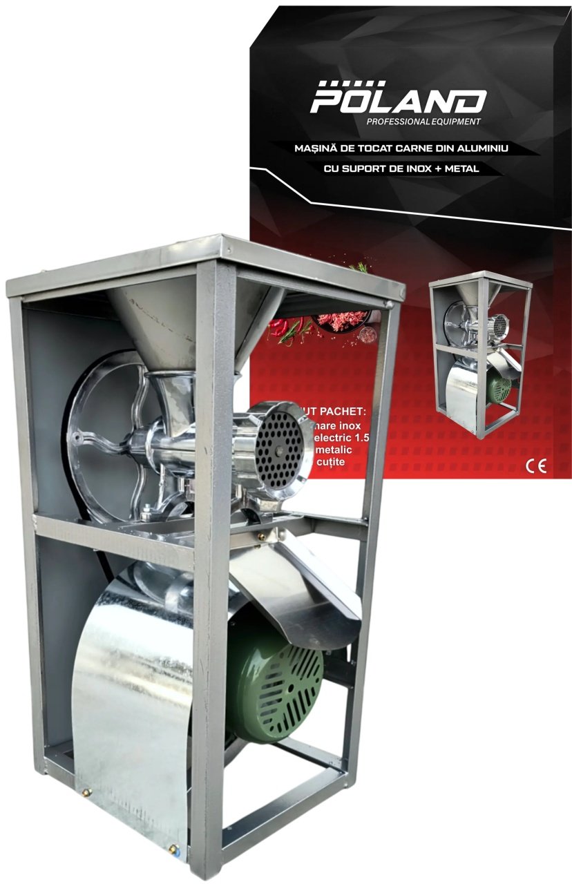 Mașină Tocat Carne Profesională POLAND 1500W