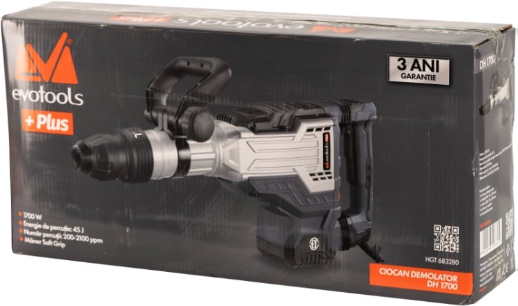 Ciocan Demolator Evotools 1700W Profesional - imagine 6